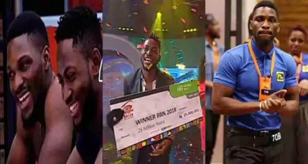 Bbnaija 2018: Tobi Congratulates Miracle As He Emerges The Winner